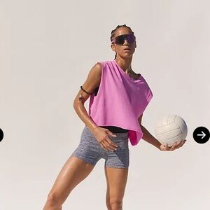 Free People Movement Inspire Tank, Fushia pink, size M